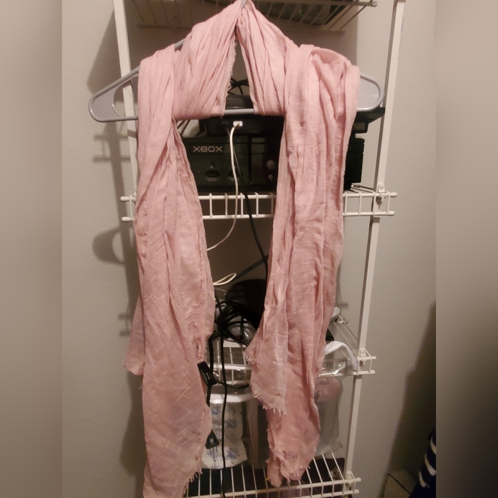 Women's Mixit Lightweight Pink Scarf